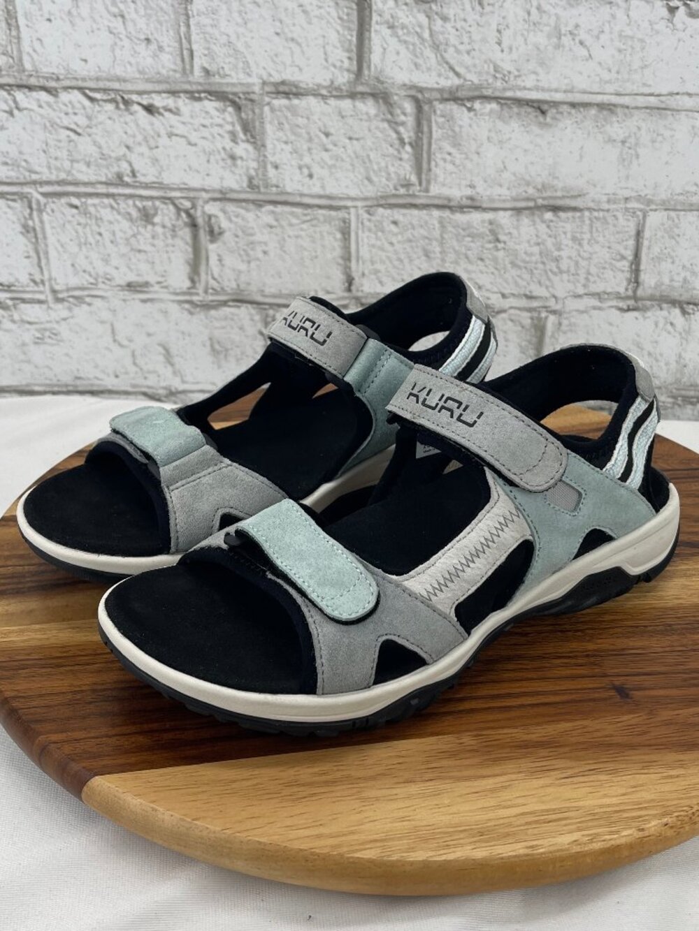 Kuru Tread 206809100 Womens Sz.10 M Hook & Loop Plantar Fasciitis Hiking Sandals